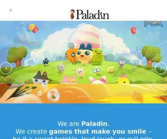 Paladinstudios.com(We are Paladin. We create games that make you smile) Screenshot