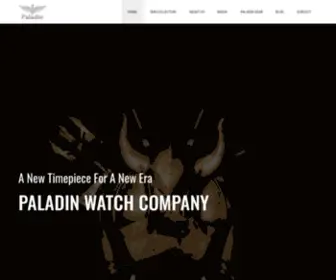 Paladinwatches.com(Paladin Watch Company) Screenshot