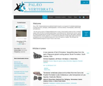 Palaeovertebrata.com(Palaeovertebrata) Screenshot