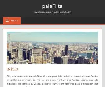 Palafiita.com(Investimentos em Fundos Imobiliários) Screenshot