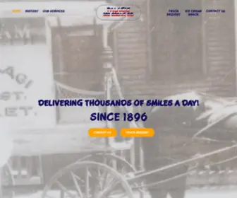 Palagisicecream.com(PALAGIS ICE CREAM TRUCKS FOR ALL OCCASIONS SINCE 1896) Screenshot