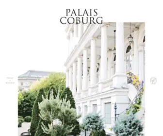 Palais-Coburg.com(Palais Coburg) Screenshot