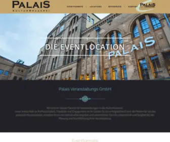 Palais-Kulturbrauerei.de(Palais Kulturbrauerei) Screenshot