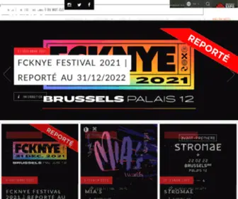 Palais12.com(Concerts) Screenshot