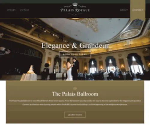 Palaisroyale.org(Four Spectacular Venues) Screenshot