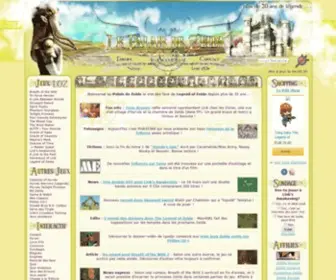 Palaiszelda.com(Les soluces les plus complètes des jeux vidéo Legend of Zelda) Screenshot