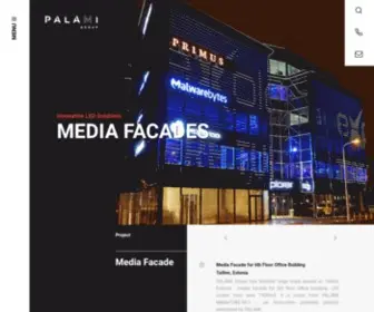 Palami.eu(PALAMI Group) Screenshot