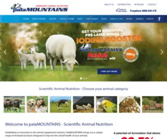 Palamountains.info(Scientific Animal Nutrition) Screenshot