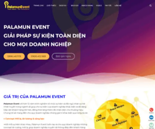 Palamunevent.com(Palamun Event) Screenshot