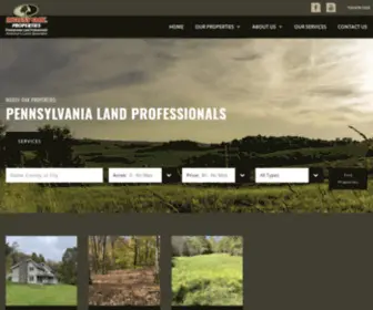 Palandpros.com(PA Land Pros) Screenshot