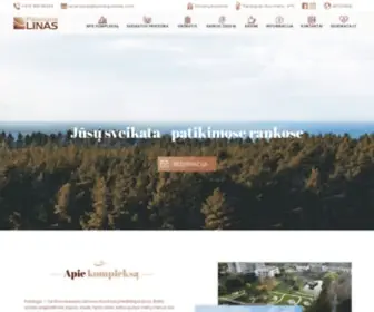 Palangoslinas.com(Palangos Linas) Screenshot