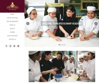 Palateculinaryacademy.com(Best International culinary center in Mumbai) Screenshot