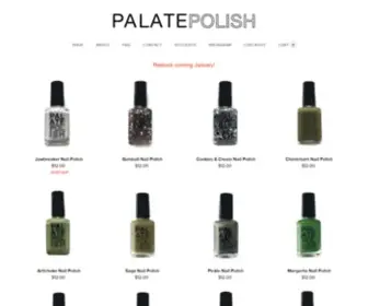 Palatepolish.com(Palate Polish) Screenshot