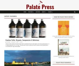 Palatepress.xyz(Fine Wine & Noble Spirits) Screenshot