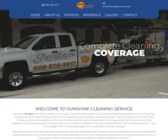 Palatkapressurewashing.com(Sunshine Cleaning Service) Screenshot