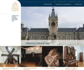 Palatulculturii.ro(Palatul Culturii Iasi) Screenshot