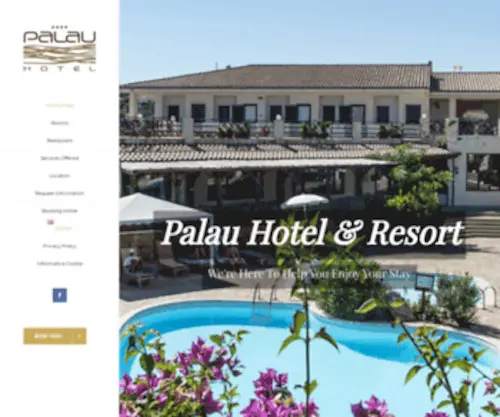 Palauhotel.it(Hotel Palau) Screenshot