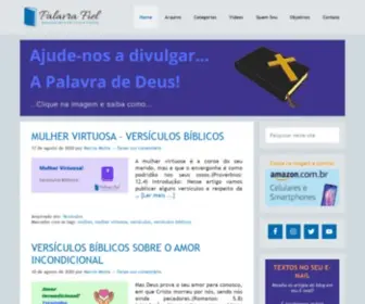 Palavrafiel.com.br(Palavra Fiel Blog) Screenshot