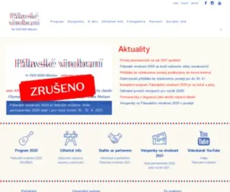 Palavske-Vinobrani.cz(Novinky) Screenshot