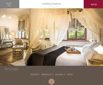 Palazzoangelica.com(Palazzo Angelica Rooms in charming Villa in beautiful Istria) Screenshot