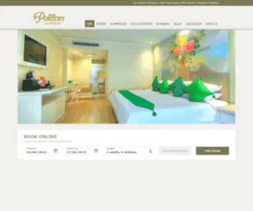 Palazzobangkok.com(The Palazzo Bangkok) Screenshot