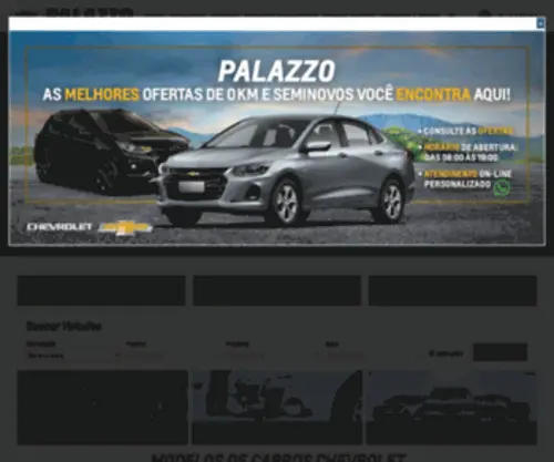 Palazzochevrolet.com.br(Palazzochevrolet) Screenshot