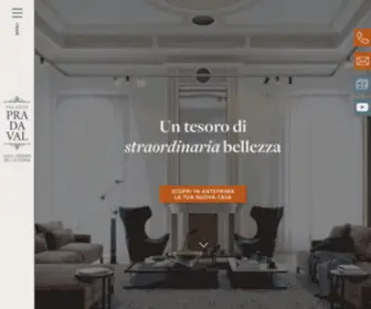 Palazzopradaval.it(Palazzo Pradaval) Screenshot