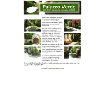 Palazzoverde.com(Palazzo Verde) Screenshot