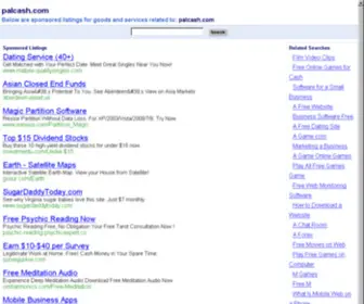 Palcash.com(Choose a memorable domain name. Professional) Screenshot