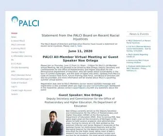 Palci.org(PALCI) Screenshot