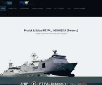 Pal.co.id(PT. PAL Indonesia (Persero)) Screenshot