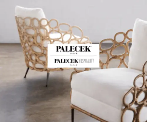 Palecek.com(Distinctive Furniture) Screenshot