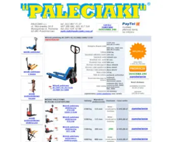 Paleciaki.com.pl(PALECIAKI ®) Screenshot