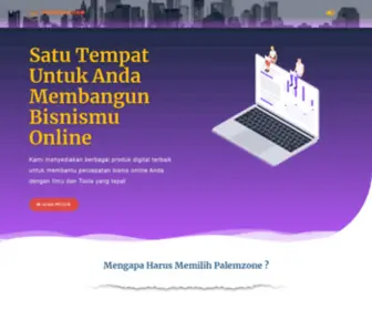 PalemZone.com(Produk Digital Marketing) Screenshot