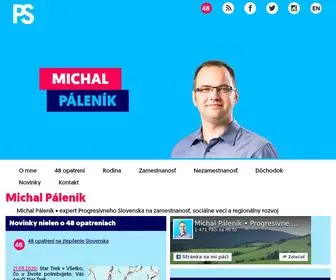 Palenik.sk(Michal Páleník) Screenshot