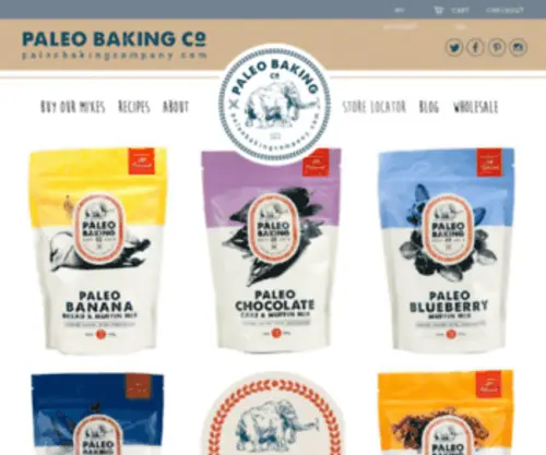 Paleobakingcompany.com(Paleo Baking Company) Screenshot