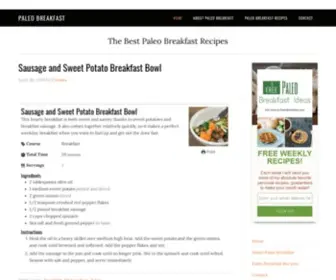 Paleobreakfast.com(Paleo Breakfast Recipes (Full Index)) Screenshot