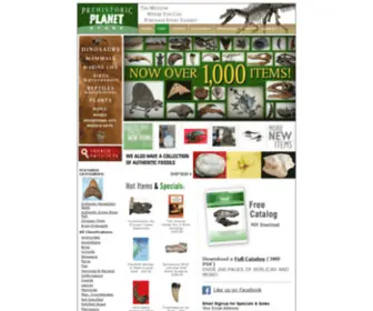 Paleoclones.com(Prehistoric Planet Store) Screenshot