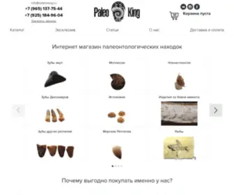 Paleoking.ru(Главная) Screenshot