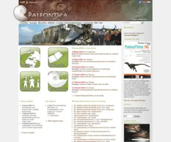 Paleontica.org(Fossielen) Screenshot