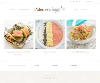 Paleoonabudget.com(Paleo Blog) Screenshot