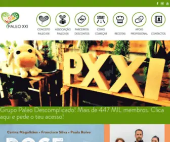 Paleoxxi.com(PALEO XXI) Screenshot