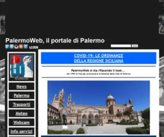 Palermoweb.com(Palermo Web è il portale di Palermo) Screenshot