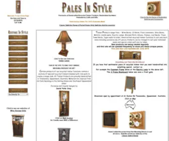 Palesinstyle.com.au(Pales in Style) Screenshot