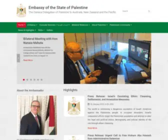 Palestine-Australia.com(Palestine Australia) Screenshot