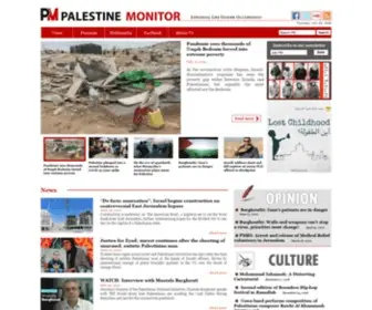 Palestinemonitor.org(Palestine Monitor) Screenshot
