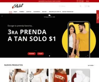 Palet.com.ec(Tienda online de ropa) Screenshot