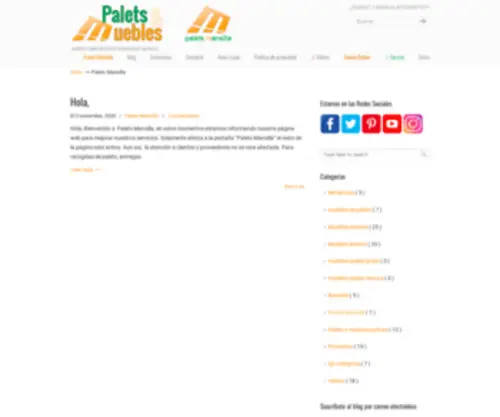 Paletsmansilla.com(Palets Mansilla Archives) Screenshot