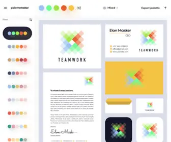 Palettemaker.com(Palettemaker) Screenshot