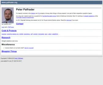 Palfrader.org(palfrader) Screenshot